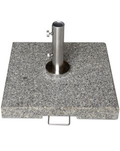 70kg granite parasol base - grey