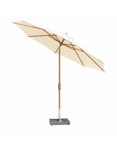 wind up parasol with crank & tilt