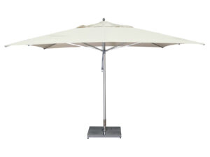 Bambrella Hurricane Telescopische 4m Vierkante Parasol voor alle weersomstandigheden