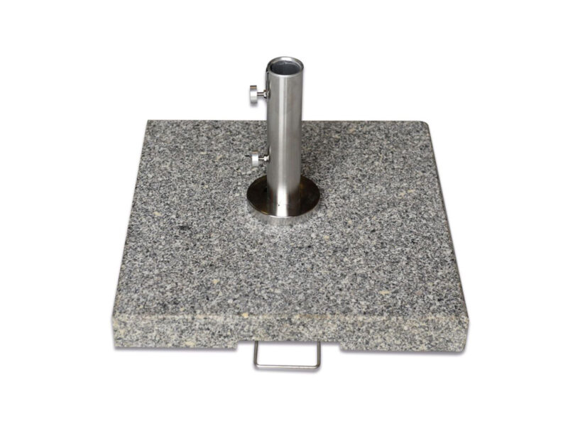 50kg Grijze Graniet Parasol Basis met Premium Buis