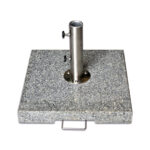50kg Grijze Graniet Parasol Basis met Standaard Buis